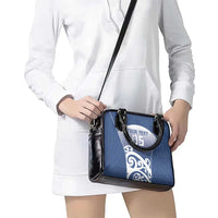 Custom New Zealand Aotea College Shoulder Handbag Maori Koru Pattern LT05 - Polynesian Pride