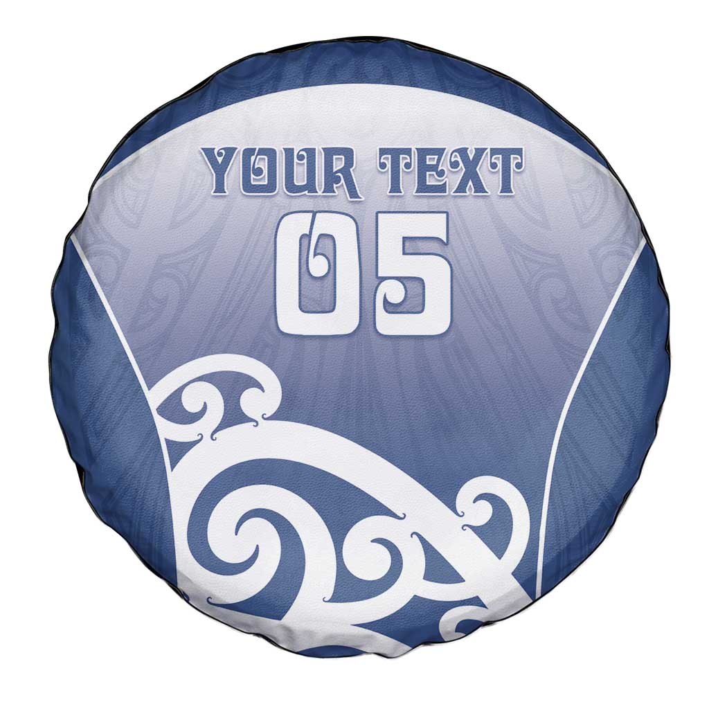 Custom New Zealand Aotea College Spare Tire Cover Maori Koru Pattern LT05 - Polynesian Pride