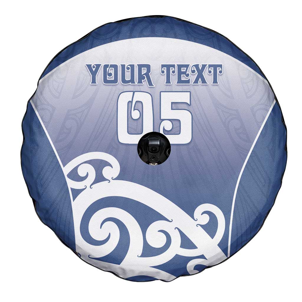 Custom New Zealand Aotea College Spare Tire Cover Maori Koru Pattern LT05 - Polynesian Pride
