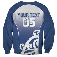 Custom New Zealand Aotea College Sweatshirt Maori Koru Pattern LT05 - Polynesian Pride