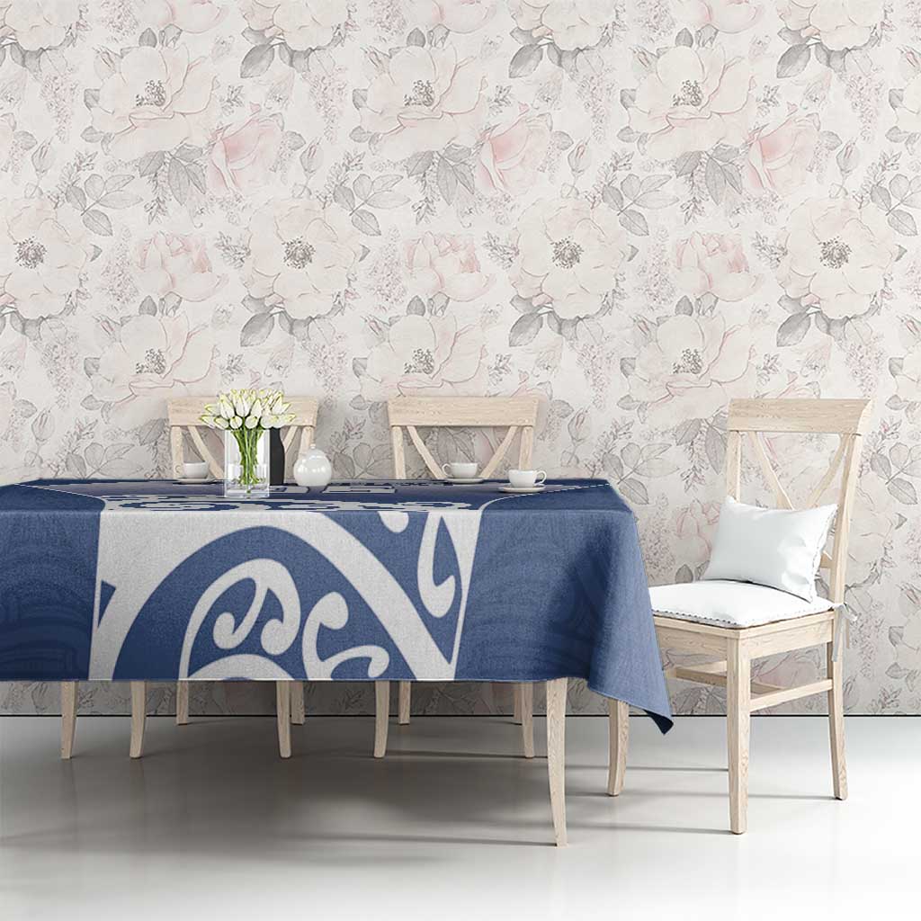 Custom New Zealand Aotea College Tablecloth Maori Koru Pattern LT05 - Polynesian Pride