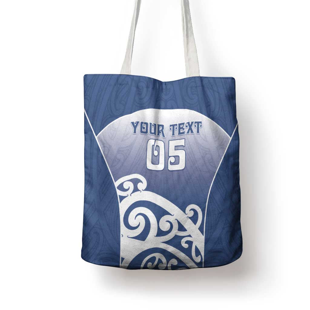 Custom New Zealand Aotea College Tote Bag Maori Koru Pattern LT05 - Polynesian Pride