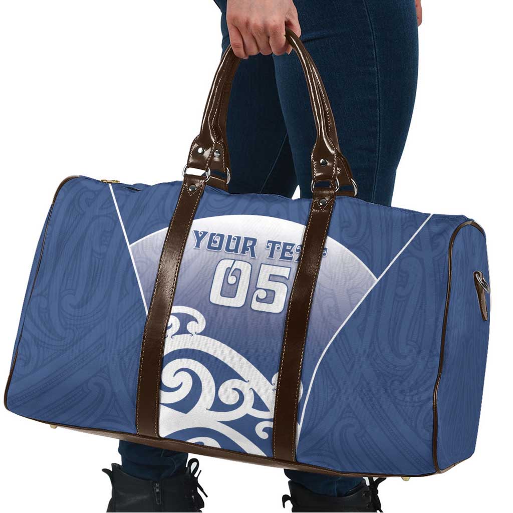 Custom New Zealand Aotea College Travel Bag Maori Koru Pattern LT05 - Polynesian Pride