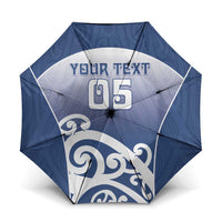 Custom New Zealand Aotea College Umbrella Maori Koru Pattern