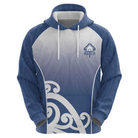 Custom New Zealand Aotea College Zip Hoodie Maori Koru Pattern