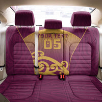 Custom Waiuku College Back Car Seat Cover Maori Koru Pattern LT05 - Polynesian Pride