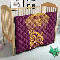 Custom Waiuku College Quilt Maori Koru Pattern LT05 - Polynesian Pride