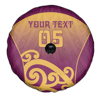 Custom Waiuku College Spare Tire Cover Maori Koru Pattern LT05 - Polynesian Pride