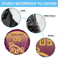 Custom Waiuku College Spare Tire Cover Maori Koru Pattern LT05 - Polynesian Pride