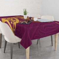 Custom Waiuku College Tablecloth Maori Koru Pattern LT05 - Polynesian Pride