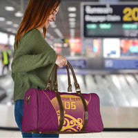 Custom Waiuku College Travel Bag Maori Koru Pattern