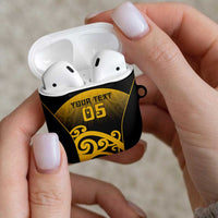 Custom Motueka High School AirPods Case Maori Koru Pattern LT05 - Polynesian Pride