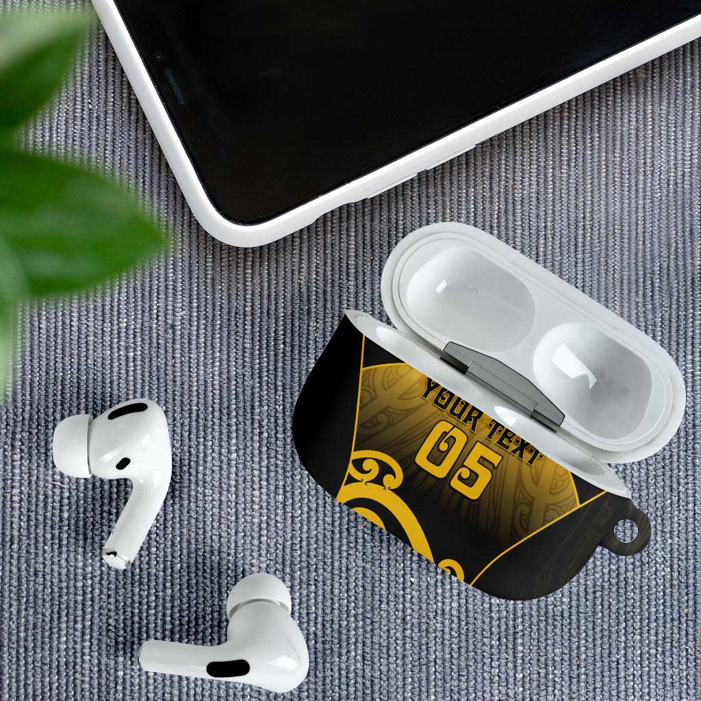 Custom Motueka High School AirPods Case Maori Koru Pattern LT05 - Polynesian Pride