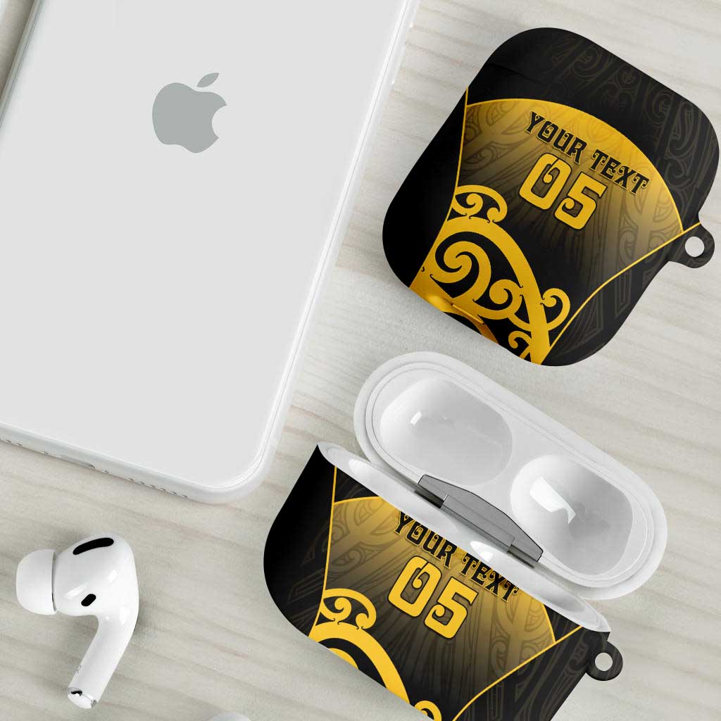 Custom Motueka High School AirPods Case Maori Koru Pattern LT05 - Polynesian Pride