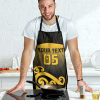 Custom Motueka High School Apron Maori Koru Pattern LT05 - Polynesian Pride