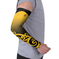 Custom Motueka High School Arm Sleeves Maori Koru Pattern LT05 - Polynesian Pride