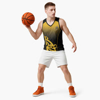 Custom Motueka High School Basketball Jersey Maori Koru Pattern