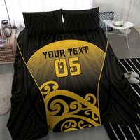 Custom Motueka High School Bedding Set Maori Koru Pattern LT05 - Polynesian Pride
