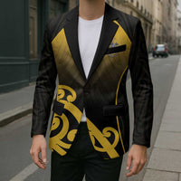 Custom Motueka High School Blazer Maori Koru Pattern LT05 - Polynesian Pride