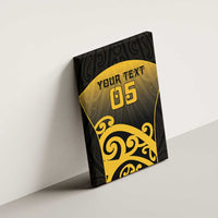 Custom Motueka High School Canvas Wall Art Maori Koru Pattern LT05 - Polynesian Pride