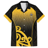 Custom Motueka High School Hawaiian Shirt Maori Koru Pattern LT05 Black - Polynesian Pride