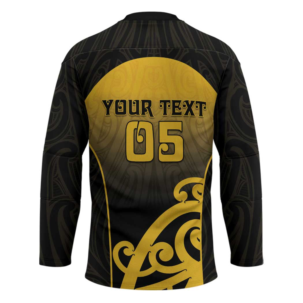 Custom Motueka High School Hockey Jersey Maori Koru Pattern LT05 - Polynesian Pride