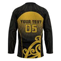 Custom Motueka High School Hockey Jersey Maori Koru Pattern LT05 - Polynesian Pride