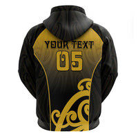 Custom Motueka High School Hoodie Maori Koru Pattern LT05 - Polynesian Pride