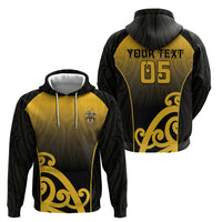 Custom Motueka High School Hoodie Maori Koru Pattern LT05 - Polynesian Pride
