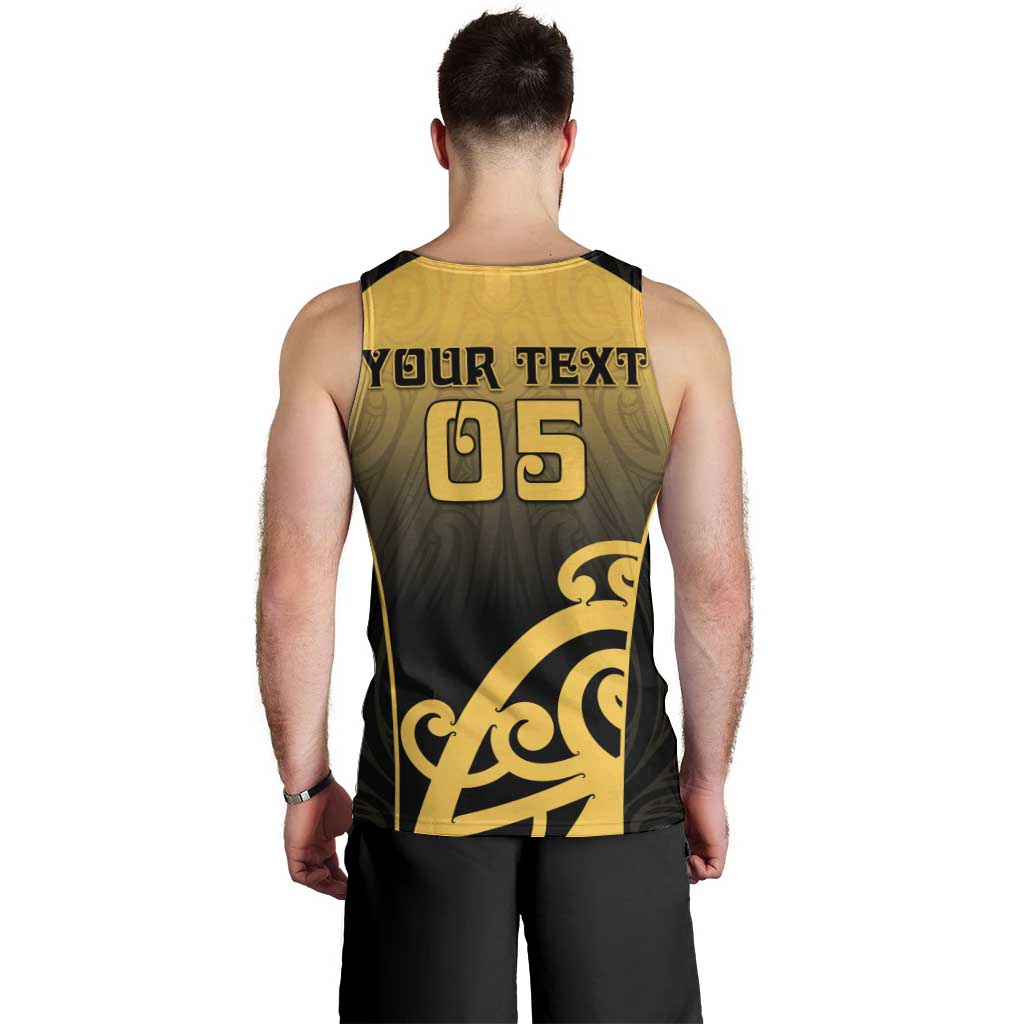 Custom Motueka High School Men Tank Top Maori Koru Pattern LT05 - Polynesian Pride
