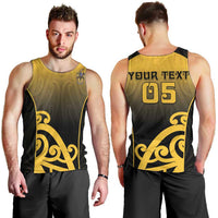 Custom Motueka High School Men Tank Top Maori Koru Pattern LT05 - Polynesian Pride