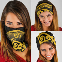 Custom Motueka High School Neck Gaiter Maori Koru Pattern LT05 - Polynesian Pride