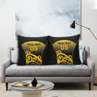 Custom Motueka High School Pillow Cover Maori Koru Pattern LT05 - Polynesian Pride