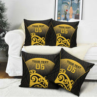 Custom Motueka High School Pillow Cover Maori Koru Pattern LT05 - Polynesian Pride