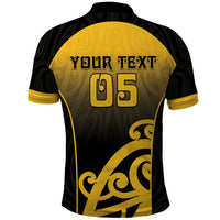 Custom Motueka High School Polo Shirt Maori Koru Pattern LT05 - Polynesian Pride
