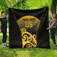 Custom Motueka High School Quilt Maori Koru Pattern LT05 - Polynesian Pride