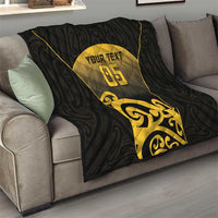 Custom Motueka High School Quilt Maori Koru Pattern LT05 - Polynesian Pride