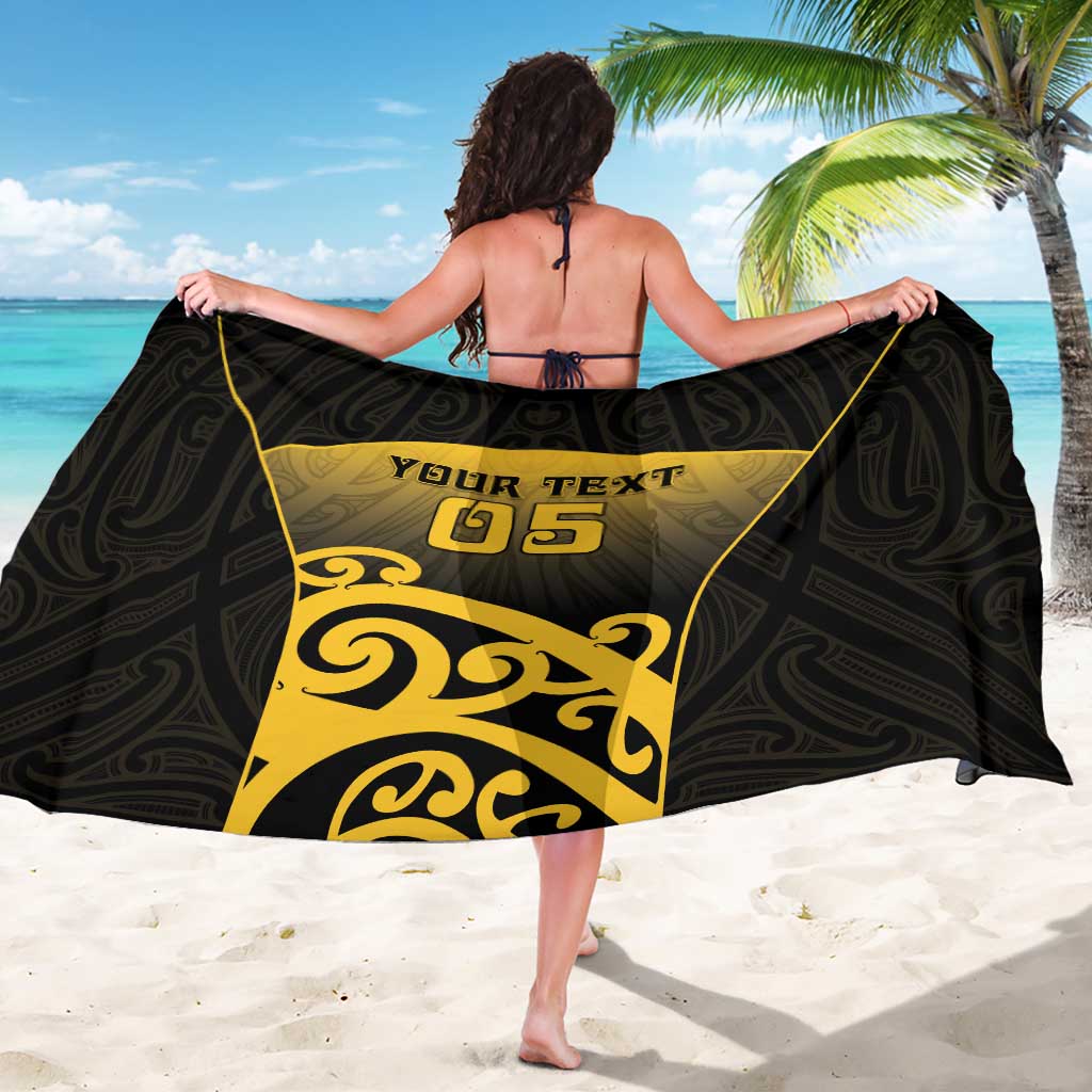 Custom Motueka High School Sarong Maori Koru Pattern LT05 - Polynesian Pride