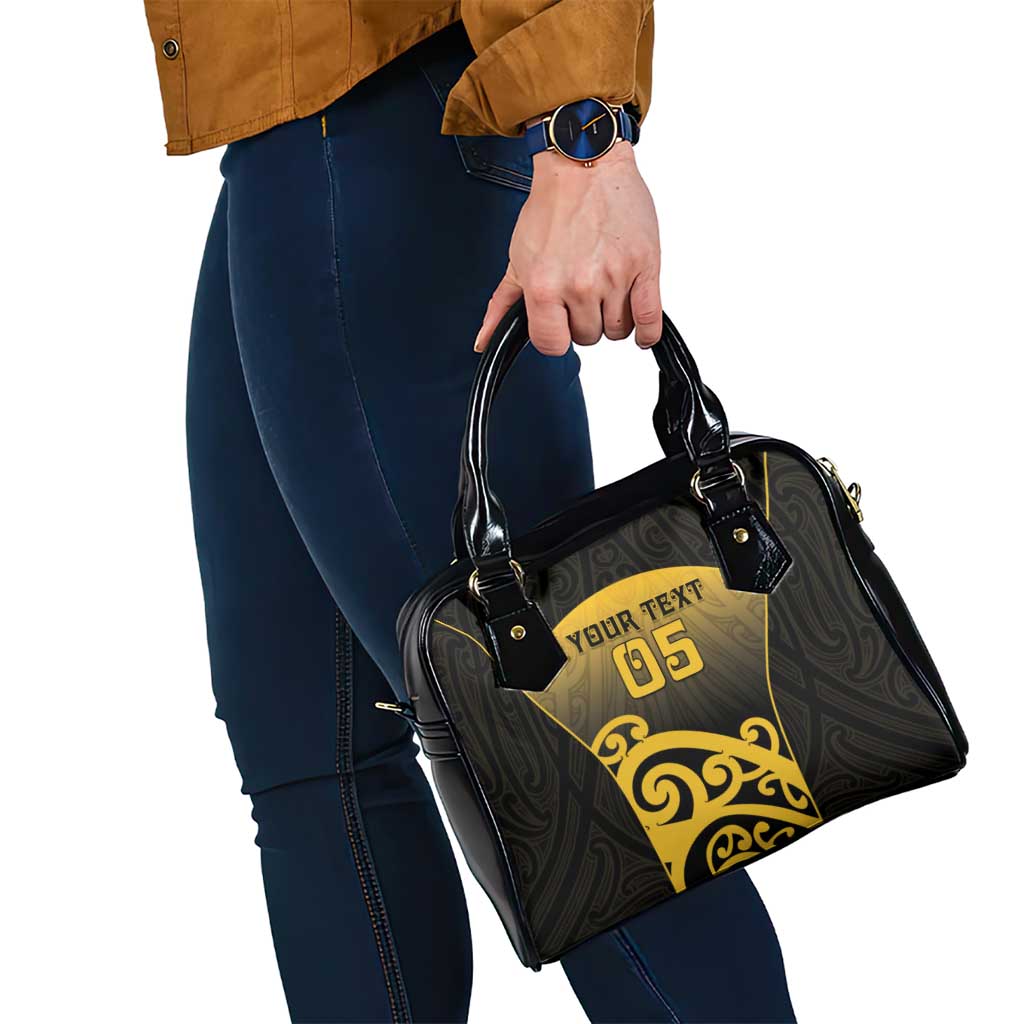 Custom Motueka High School Shoulder Handbag Maori Koru Pattern LT05 - Polynesian Pride