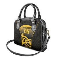 Custom Motueka High School Shoulder Handbag Maori Koru Pattern LT05 - Polynesian Pride
