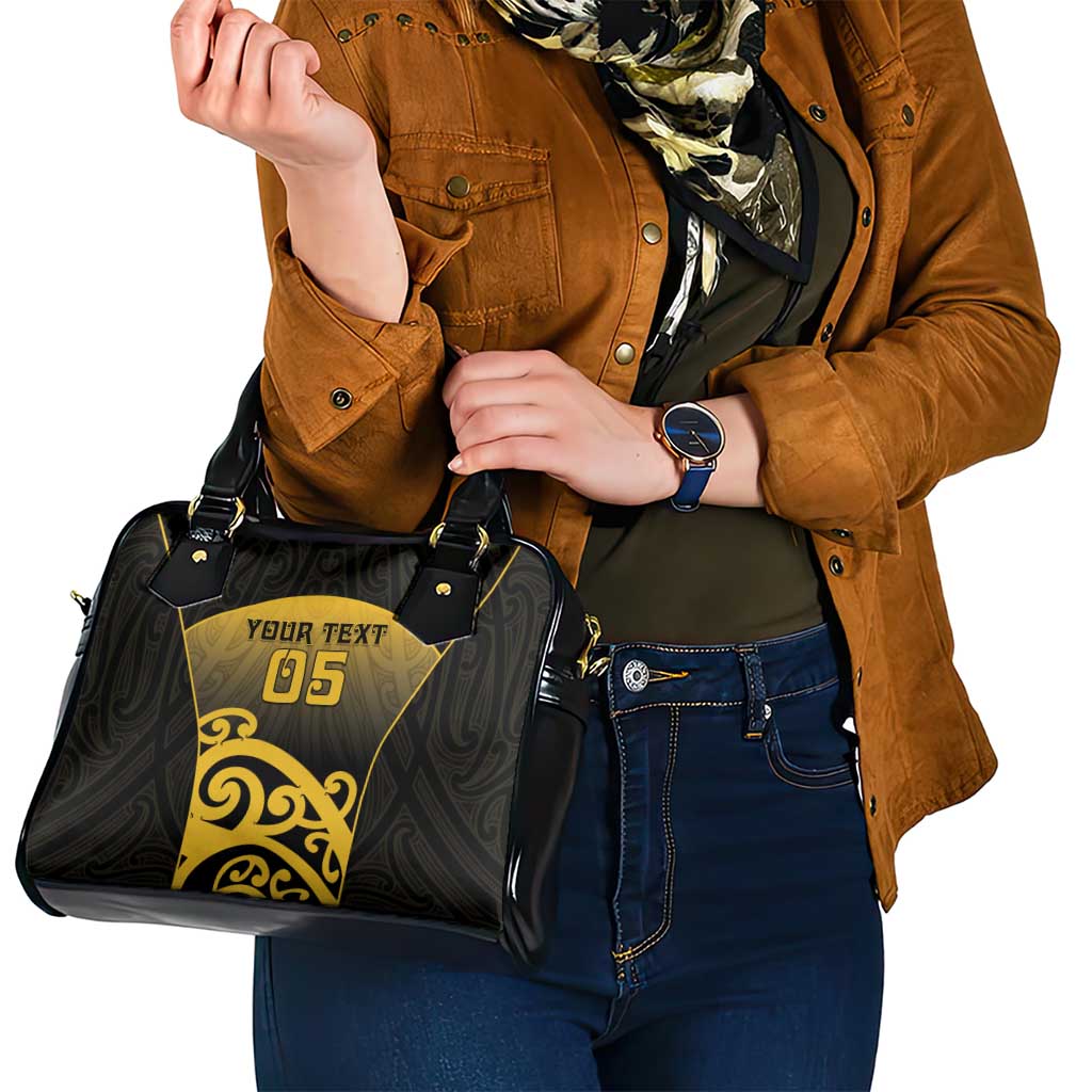 Custom Motueka High School Shoulder Handbag Maori Koru Pattern LT05 - Polynesian Pride