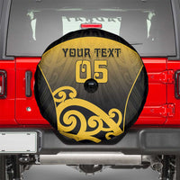 Custom Motueka High School Spare Tire Cover Maori Koru Pattern