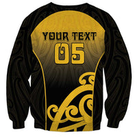 Custom Motueka High School Sweatshirt Maori Koru Pattern LT05 - Polynesian Pride
