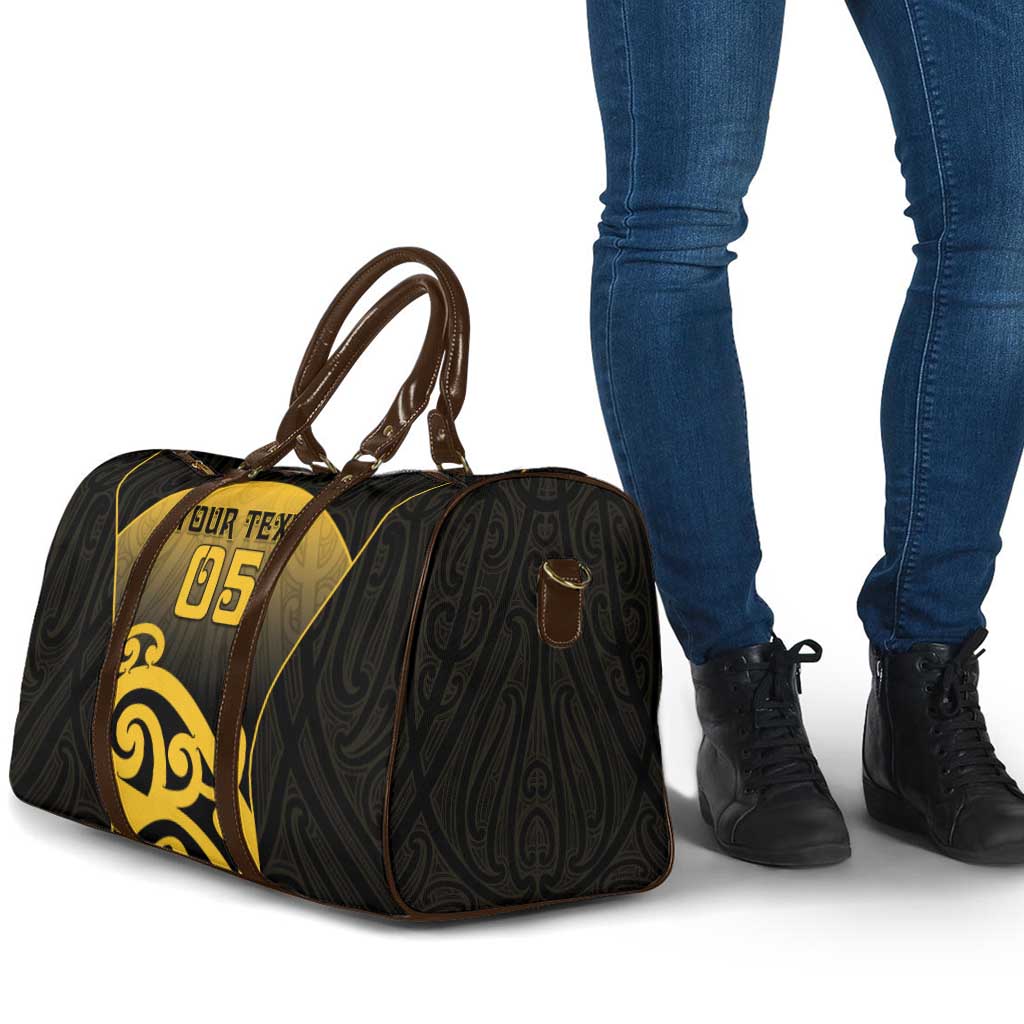 Custom Motueka High School Travel Bag Maori Koru Pattern LT05 - Polynesian Pride