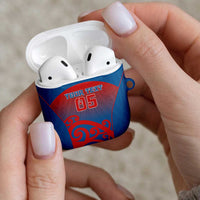 Custom St Joseph's Maori Girls' College AirPods Case Maori Koru Pattern LT05 - Polynesian Pride