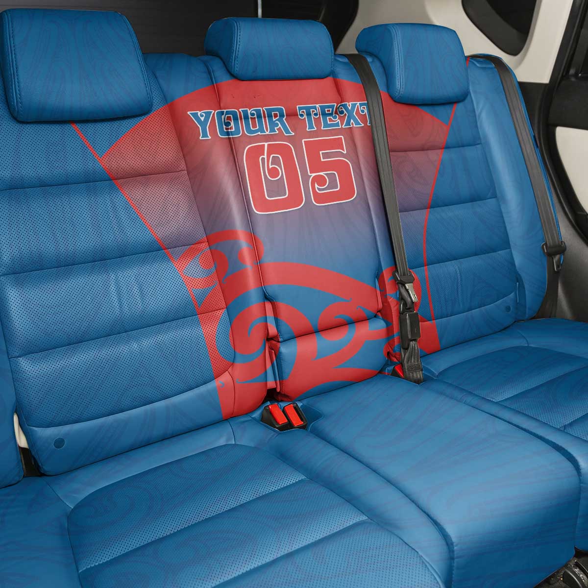 Custom St Joseph's Maori Girls' College Back Car Seat Cover Maori Koru Pattern LT05 - Polynesian Pride