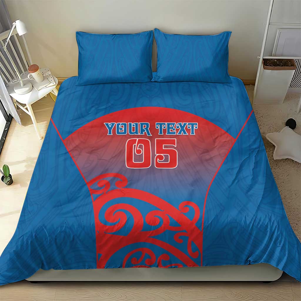 Custom St Joseph's Maori Girls' College Bedding Set Maori Koru Pattern
