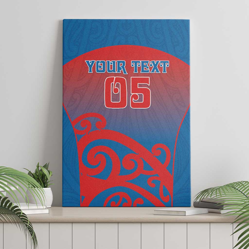 Custom St Joseph's Maori Girls' College Canvas Wall Art Maori Koru Pattern LT05 - Polynesian Pride