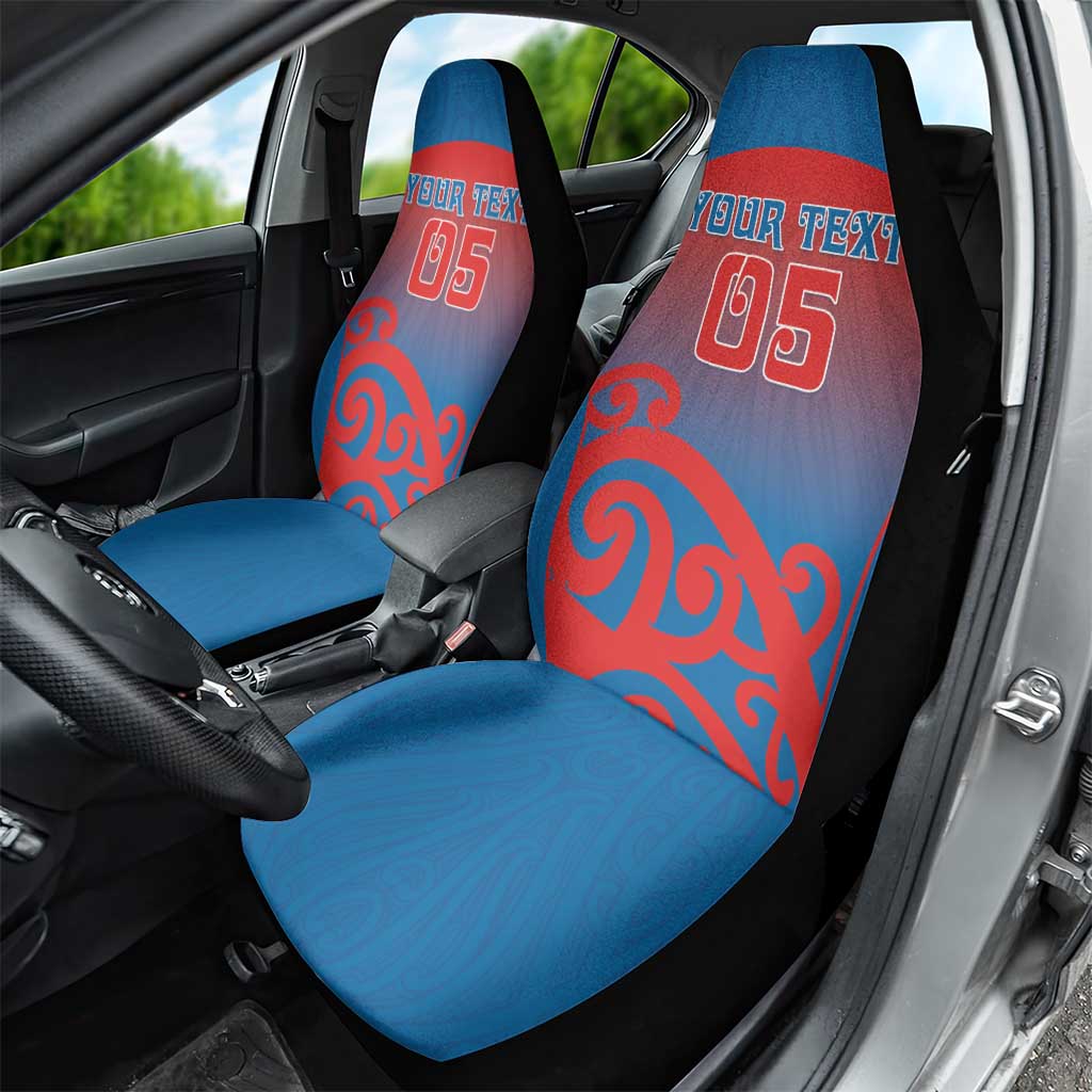 Custom St Joseph's Maori Girls' College Car Seat Cover Maori Koru Pattern LT05 - Polynesian Pride