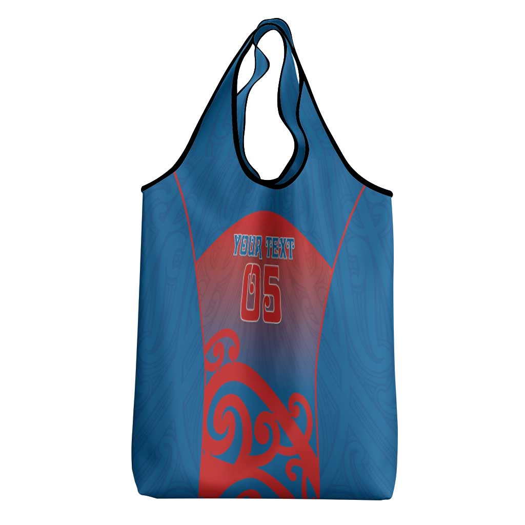 Custom St Joseph's Maori Girls' College Grocery Bag Maori Koru Pattern LT05 - Polynesian Pride
